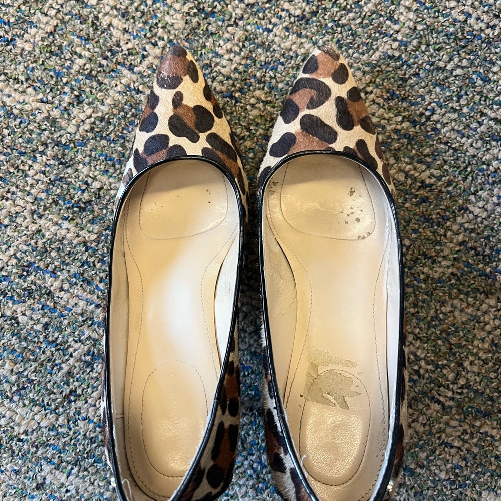 Calvin Klein Leopard Print Heels